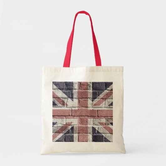 Union Jack - Brits, Engeland (Canvas tas) Tote Bag (Voorkant)