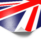 Union Jack - Britse vlag Foto Afdruk (Hoek)
