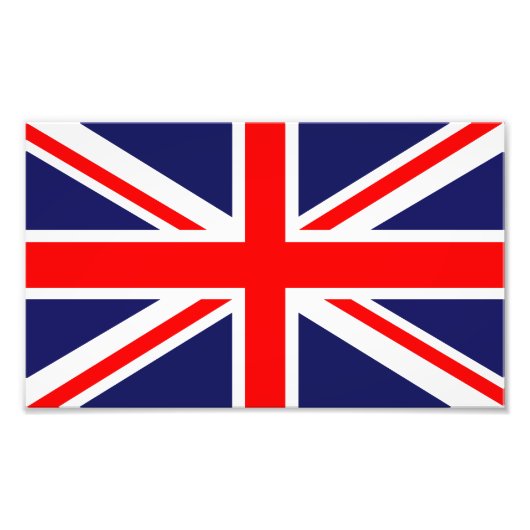 Union Jack - Britse vlag Foto Afdruk (Voorkant)