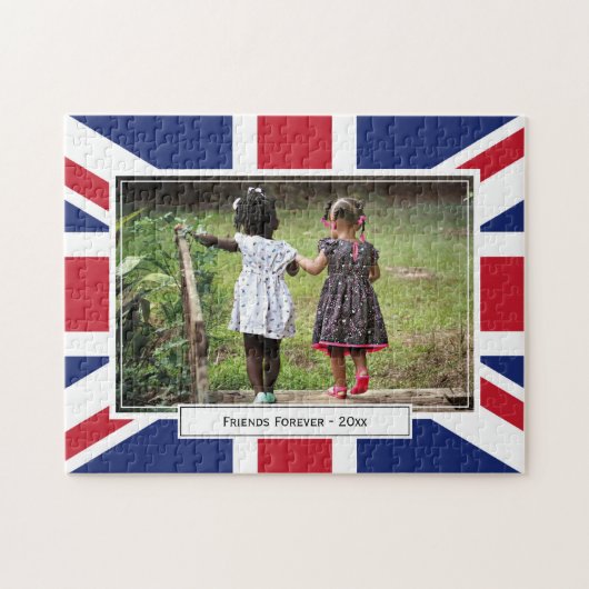 UNION JACK | Britse vlag | Foto Legpuzzel (Horizontaal)