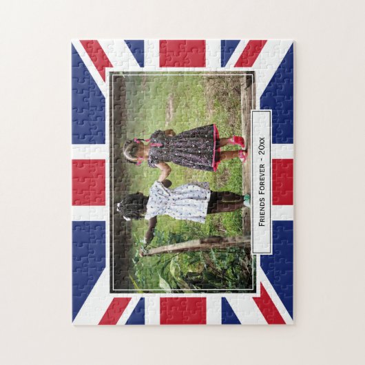 UNION JACK | Britse vlag | Foto Legpuzzel (Verticaal)