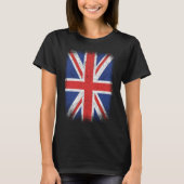 Union Jack Britse vlag Groot-Brittannië Y2k Vereni T-shirt (Voorkant)