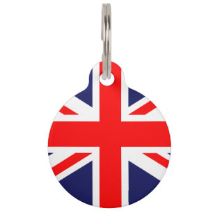Union Jack - Britse vlag Huisdierpenning