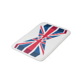 Union Jack, Britse vlag in 3D Badmat (Gekanteld)