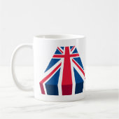 Union Jack, Britse vlag in 3D Koffiemok (Links)