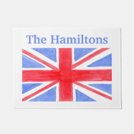 Union Jack Britse vlag personaliseren Deurmat