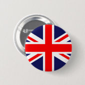 Union Jack - Britse vlag Ronde Button 5,7 Cm (Voorkant /achterkant)