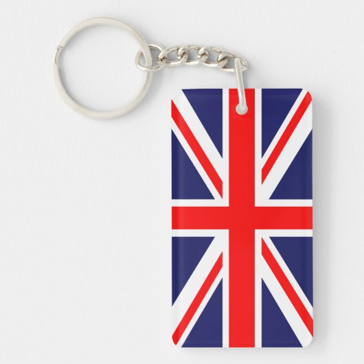 Union Jack - Britse vlag Sleutelhanger (Voorkant)