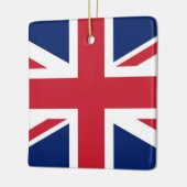 Union Jack Britse Vlag UK Golf Hoofd Hoes Keramisch Ornament (Links)