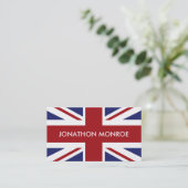 Union Jack, Britse vlag, Verenigd Koninkrijk Visitekaartje (Staand voorkant)