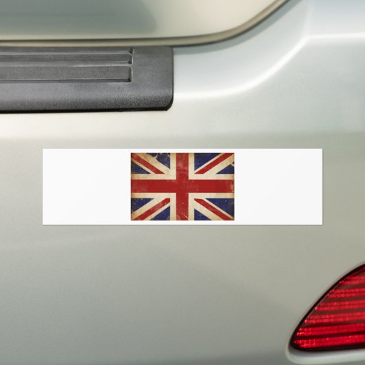 Union Jack Bumpersticker (Op auto)