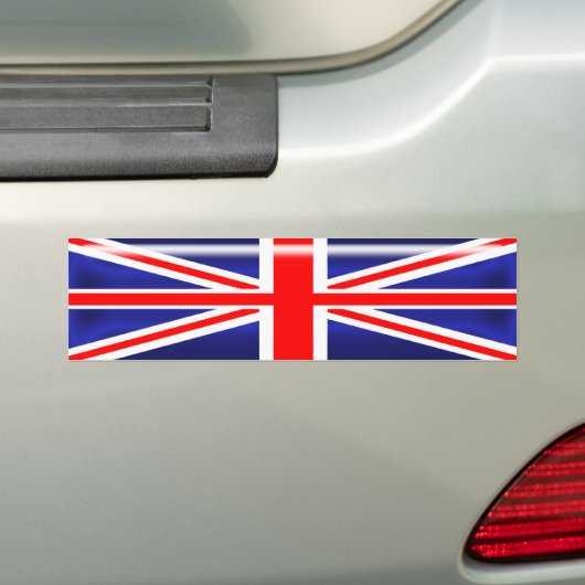Union Jack Bumpersticker (Op auto)
