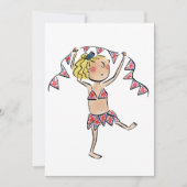 Union Jack Bunting Kaart (Voorkant)