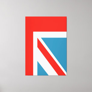 Union Jack Canvas Afdruk