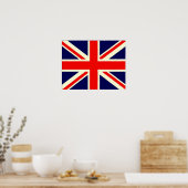 Union Jack Canvas Poster (Keuken)