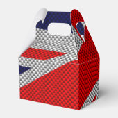 Union Jack Carbon Style Decor Bedankdoosjes (Achterkant)
