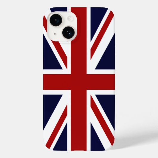 Union Jack Case-Mate iPhone Case (Achterkant)