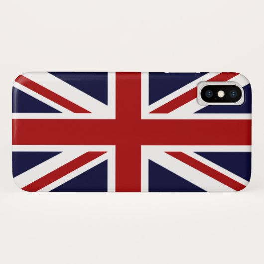Union Jack Case-Mate iPhone Case (Achterkant (horizontaal))