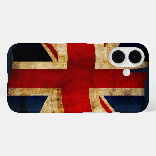 Union Jack Case-Mate iPhone Case (Achterkant (horizontaal))