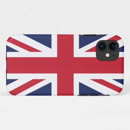 Union Jack Case-Mate iPhone Case (Achterkant (horizontaal))