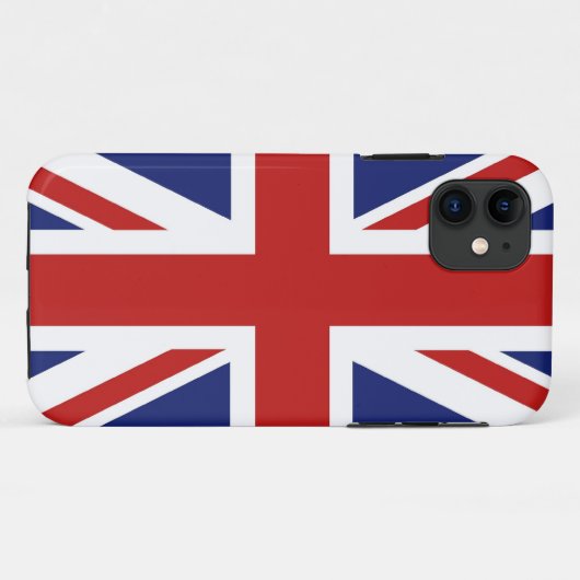 Union Jack Case-Mate iPhone Case (Achterkant (horizontaal))