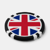 Union Jack Casino Kwaliteit Poker Chips (Enkel)