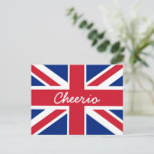 Union Jack Cheerio Briefkaart (Staand voorkant)