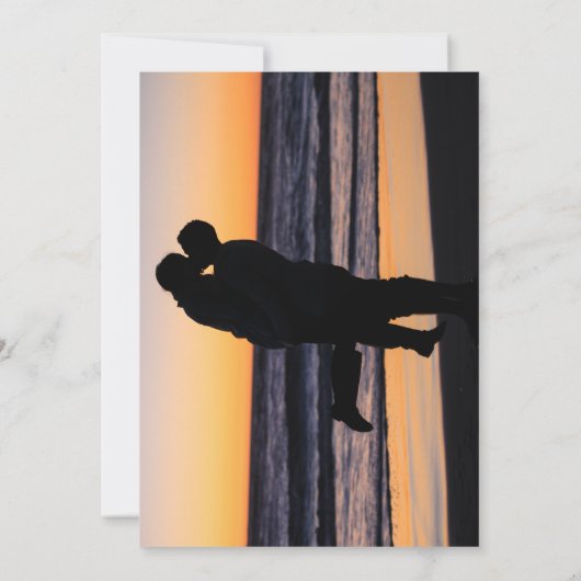 UNION JACK Christelijke foto bruiloft Bedankkaart (Achterkant)