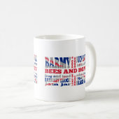 Union Jack, cockney rijmende slang Koffiemok (Voorkant rechts)