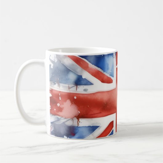 Union jack coffee mug koffiemok (Links)