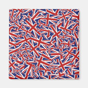 Union Jack Collage Magneet