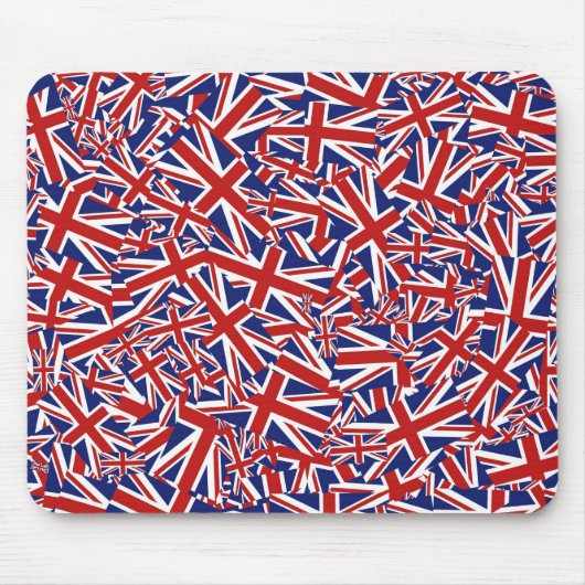 Union Jack Collage Muismat (Voorkant)