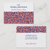 Union Jack Collage Visitekaartje (Voorkant / Achterkant)