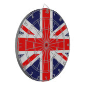 Union Jack Dart Board Dartbord (Voorkant Links)