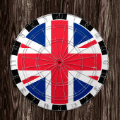 Union Jack Dartboard en British Flag/UK game Dartbord
