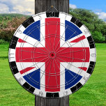Union Jack Dartboard en British Flag/UK game Dartbord<br><div class="desc">Dartboard: Verenigd Koninkrijk & Union Jack - Britse vlagdonker,  familieklepjes - hou van mijn land,  zomergames,  vakantie,  vaders dag,  verjaardagsfeest,  universiteitsstudenten/sportfans</div>