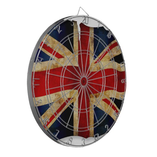 Union Jack Dartbord (Voorkant Links)