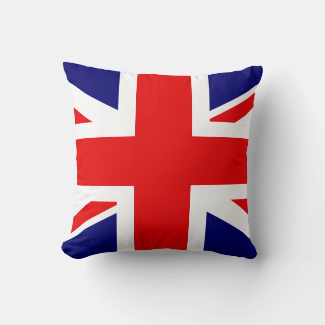 UNION JACK - DE BRITSE VLAG KUSSEN (Voorkant)