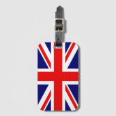 UNION JACK - DE BRITSE VLAG Londen Bagagelabel (Voorkant (verticaal))