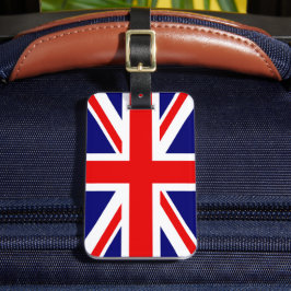 UNION JACK - DE BRITSE VLAG Londen Bagagelabel