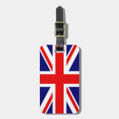 UNION JACK - DE BRITSE VLAG Londen Bagagelabel (Voorkant verticaal)