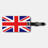 UNION JACK - DE BRITSE VLAG Londen Bagagelabel (Achterkant horizontaal)