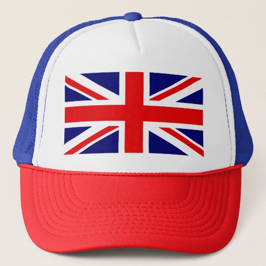UNION JACK - DE BRITSE VLAG Londen Trucker Pet (Voorkant)