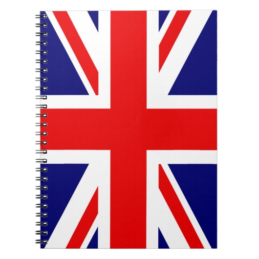 UNION JACK - DE BRITSE VLAG NOTITIEBOEK (Voorkant)