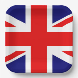 UNION JACK - DE BRITSE VLAG PAPIEREN BORDJE