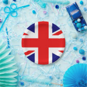 UNION JACK - DE BRITSE VLAG      PAPIEREN BORDJE (Feest)