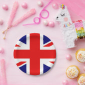UNION JACK - DE BRITSE VLAG      PAPIEREN BORDJE (Feest)