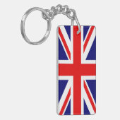 Union Jack - De Britse vlag Sleutelhanger (Voorkant Links)