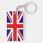Union Jack - De Britse vlag Sleutelhanger (achterkant)