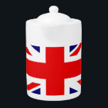 UNION JACK - DE BRITSE VLAG THEEPOT<br><div class="desc">UNION JACK - DE BRITISH FLAG De Union Jack of Union Flag is de facto nationale vlag van het Verenigd Koninkrijk.</div>